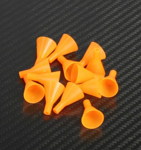 14 mm Konen - orange - 10er Pack